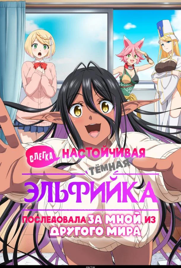 Слегка настойчивая тёмная эльфийка последовала за мной из другого мира Аниме-сериал2025смотреть онлайн бесплатно